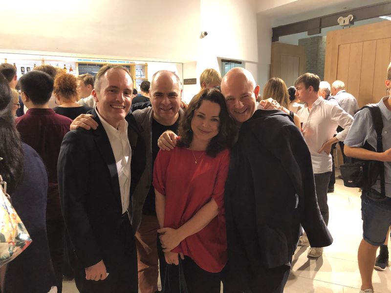 With Charles Owen, Katya Apekisheva and Philippe Cassard