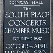 Conway Hall Sunday Concerts 1887