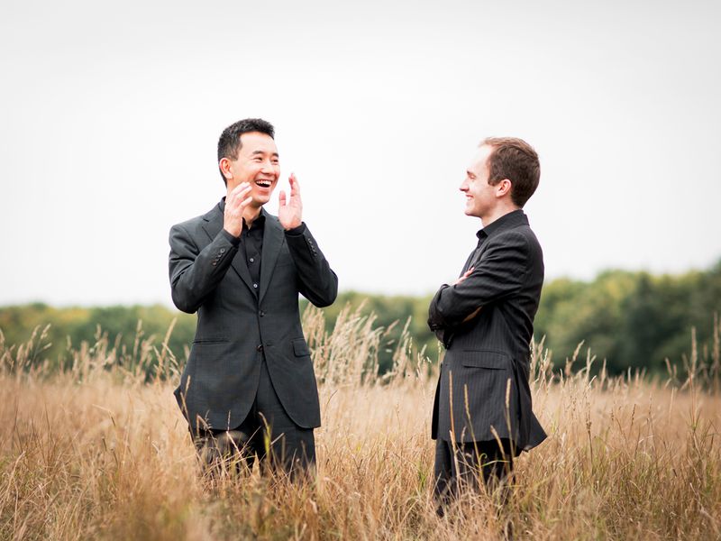 Gallery - Parnassius Duo in Field