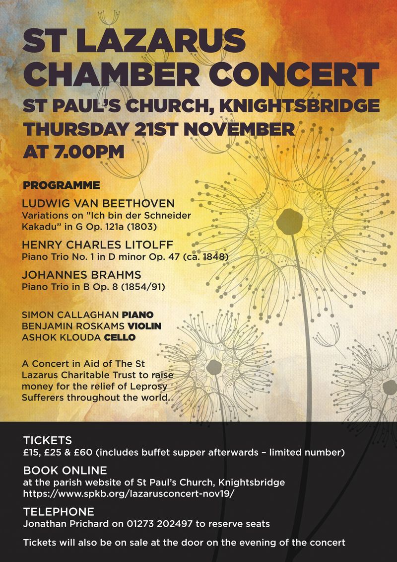 St Lazarus Nov 2019 Flyer
