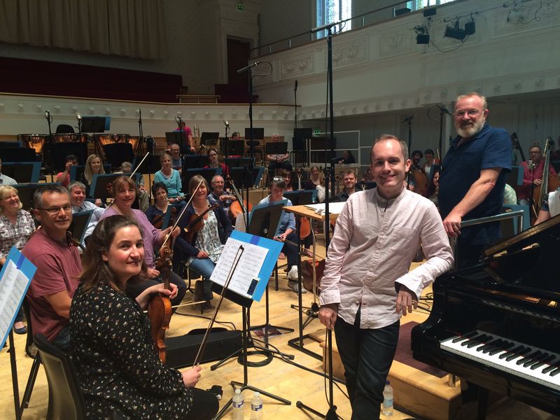 News - Selfie with BBC SSO:Martyn Brabbins