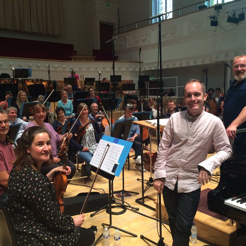 News - Selfie with BBC SSO:Martyn Brabbins