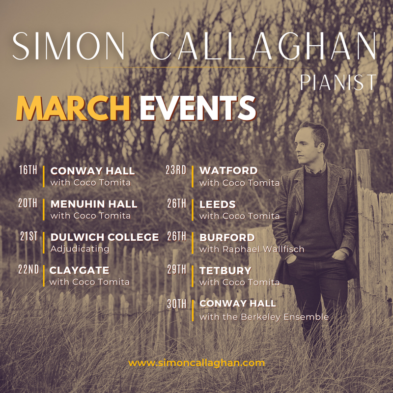 Upcoming Concerts March instagram