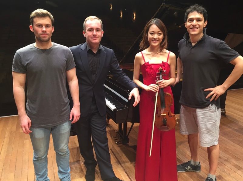 After recording at Snape