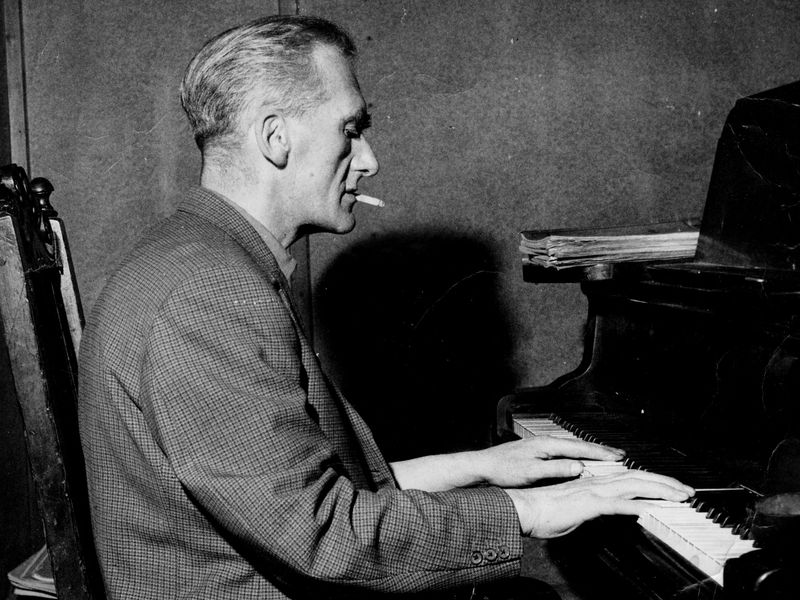 Coke - Roger Coke playing piano